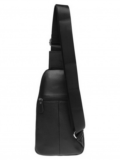 Рюкзаки Borsa Leather модель K1142-black — фото 3 - INTERTOP