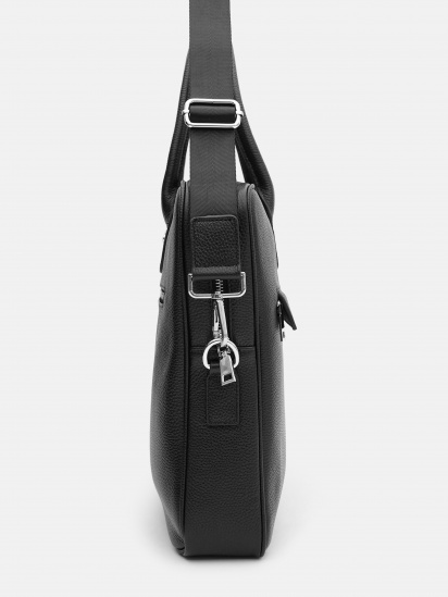 Сумка для ноутбука Borsa Leather модель K117611bl-black — фото 4 - INTERTOP