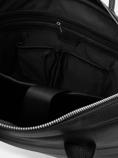 Сумка для ноутбука Borsa Leather модель K117611bl-black — фото 5 - INTERTOP