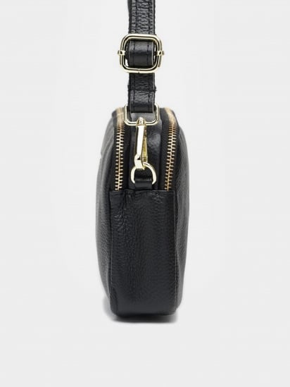 Клатч Borsa Leather модель K11906-black — фото - INTERTOP