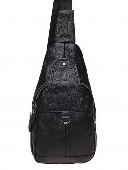 Рюкзаки Borsa Leather модель K1202-black — фото 4 - INTERTOP