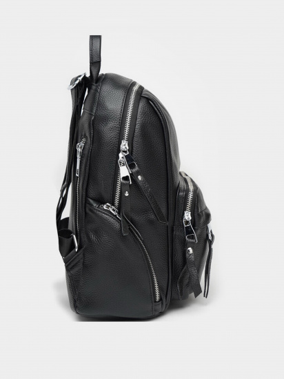 Рюкзак Borsa Leather модель K12045-black — фото 4 - INTERTOP