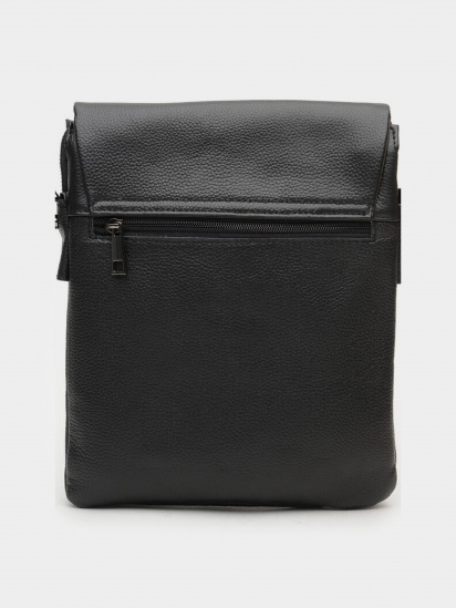 Мессенджер Borsa Leather модель K12056-black — фото 3 - INTERTOP