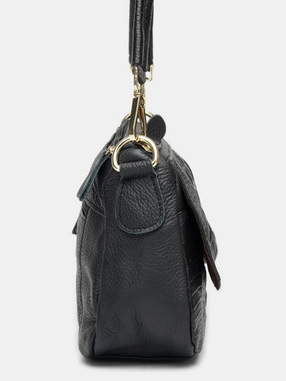 Сумка Borsa Leather модель K1211-black — фото 3 - INTERTOP