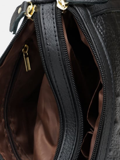 Сумка Borsa Leather модель K1211-black — фото 5 - INTERTOP