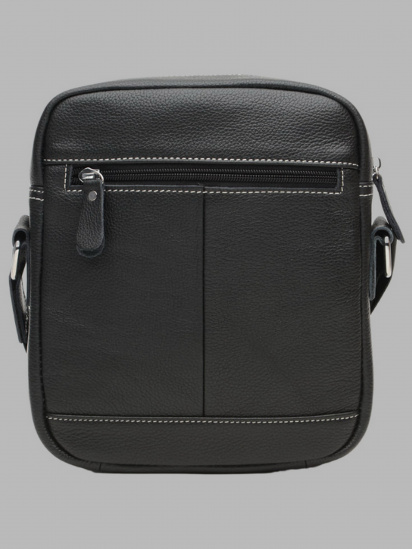 Мессенджер Borsa Leather модель K12221-black — фото - INTERTOP
