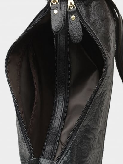 Сумка Borsa Leather модель K1301-black — фото 4 - INTERTOP