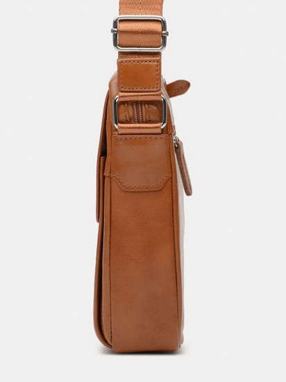 Мессенджер Borsa Leather модель K1321-1-brown — фото - INTERTOP