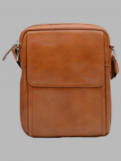 Мессенджер Borsa Leather модель K1321-1-brown — фото 3 - INTERTOP