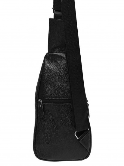 Рюкзаки Borsa Leather модель K1330-black — фото 3 - INTERTOP
