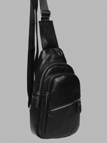 Рюкзаки Borsa Leather модель K1330-black — фото - INTERTOP