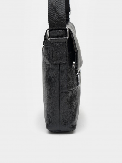 Мессенджер Borsa Leather модель K13530-black — фото - INTERTOP