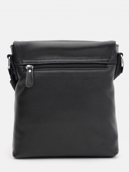 Мессенджер Borsa Leather модель K13658bl-black — фото 3 - INTERTOP
