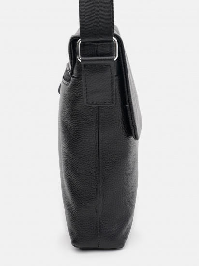 Мессенджер Borsa Leather модель K13658bl-black — фото 4 - INTERTOP