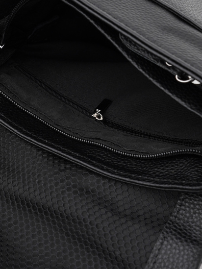 Мессенджер Borsa Leather модель K13658bl-black — фото 5 - INTERTOP