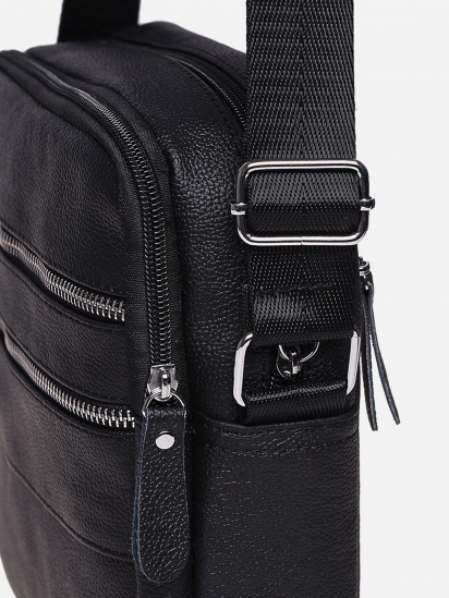Крос-боді Borsa Leather модель K13923-black — фото - INTERTOP