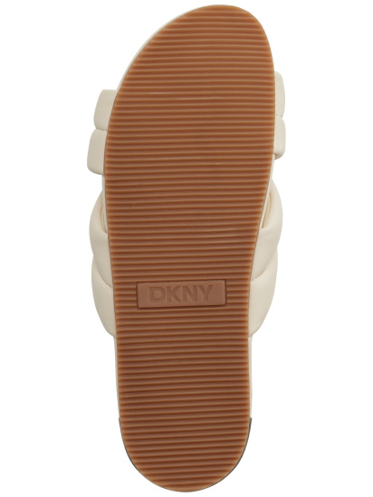 Шлепанцы DKNY модель K1420435_BNE — фото 4 - INTERTOP