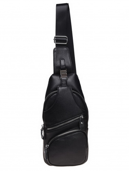 Рюкзак Borsa Leather модель K15026-black — фото - INTERTOP