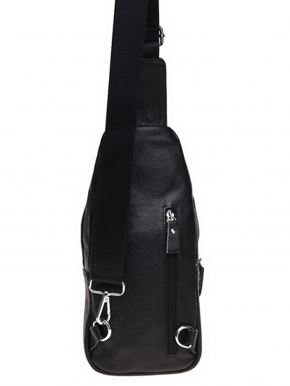 Рюкзак Borsa Leather модель K15026-black — фото 3 - INTERTOP
