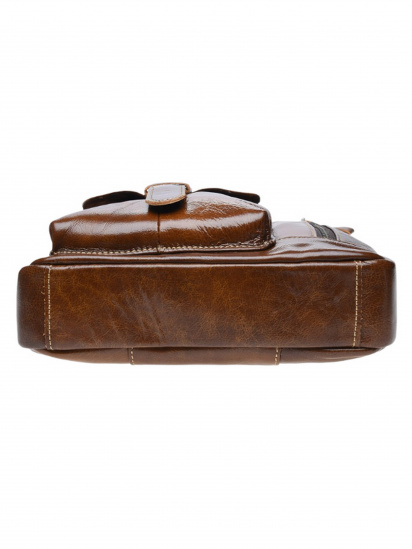 Мессенджер Borsa Leather модель K15027-brown — фото 3 - INTERTOP