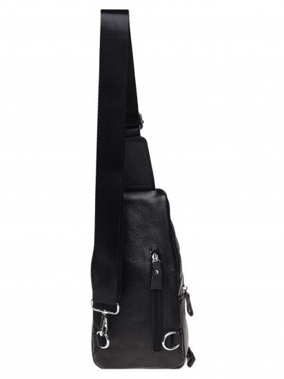 Рюкзак Borsa Leather модель K15058-black — фото 4 - INTERTOP