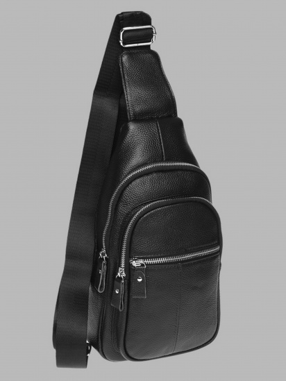 Рюкзак Borsa Leather модель K15060-black — фото - INTERTOP