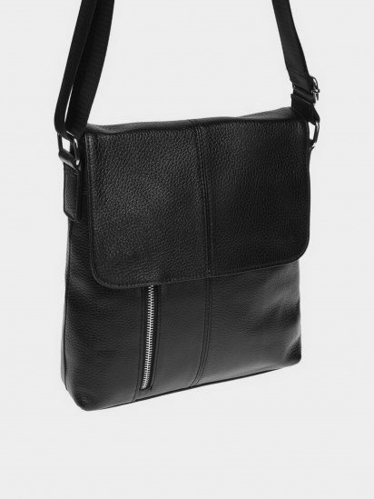 Кросс-боди Borsa Leather модель K15103-black — фото - INTERTOP