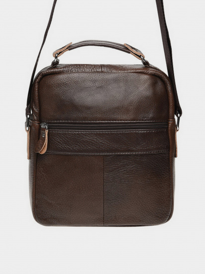 Мессенджер Borsa Leather модель K15112-brown — фото 3 - INTERTOP