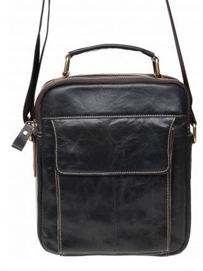 Мессенджер Borsa Leather модель K16210-brown — фото - INTERTOP