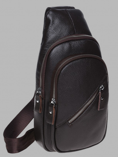 Рюкзак Borsa Leather модель K16603-brown — фото - INTERTOP