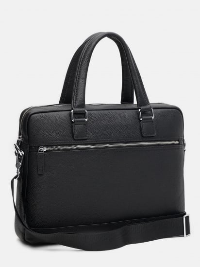 Портфель Borsa Leather модель K16613-1-black — фото - INTERTOP