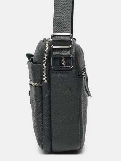 Кросс-боди Borsa Leather модель K18016a-black — фото - INTERTOP