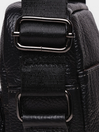 Крос-боді Borsa Leather модель K18154-black — фото - INTERTOP