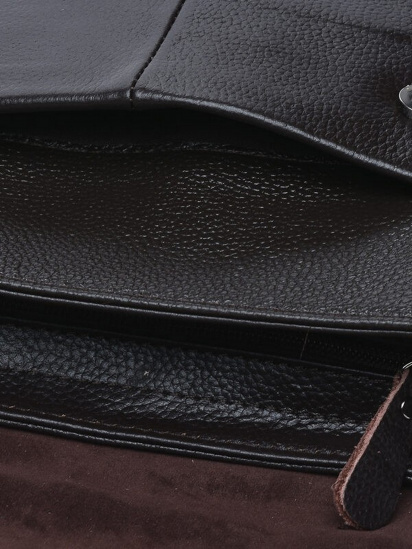 Мессенджер Borsa Leather модель K18168-brown — фото 4 - INTERTOP
