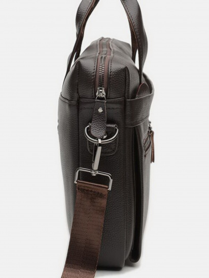 Портфель Borsa Leather модель K18612-brown — фото - INTERTOP