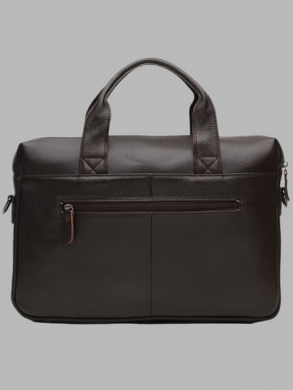 Портфель Borsa Leather модель K18612-brown — фото 4 - INTERTOP