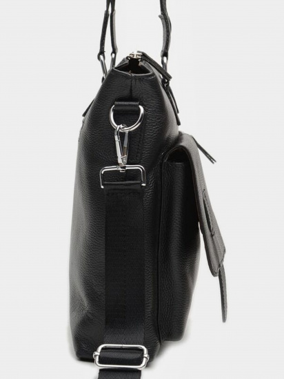 Портфель Borsa Leather модель K18825-black — фото 4 - INTERTOP