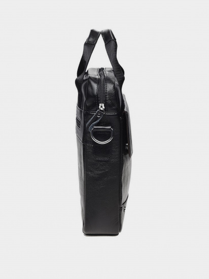 Мессенджер Borsa Leather модель K18859-black — фото 4 - INTERTOP