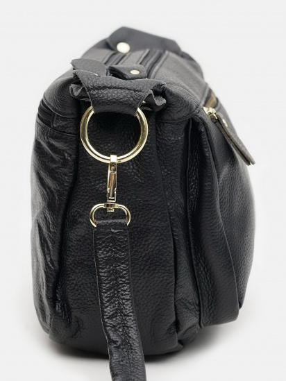 Крос-боді Borsa Leather модель K1bb301bl-black — фото 3 - INTERTOP