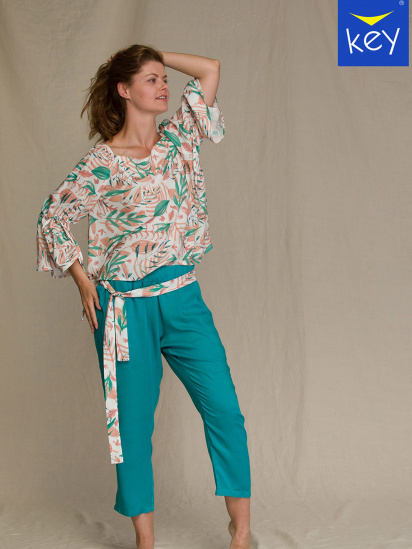 Пижама Key модель LHS 950 2 A21 Піжама жіноча-mix — фото - INTERTOP