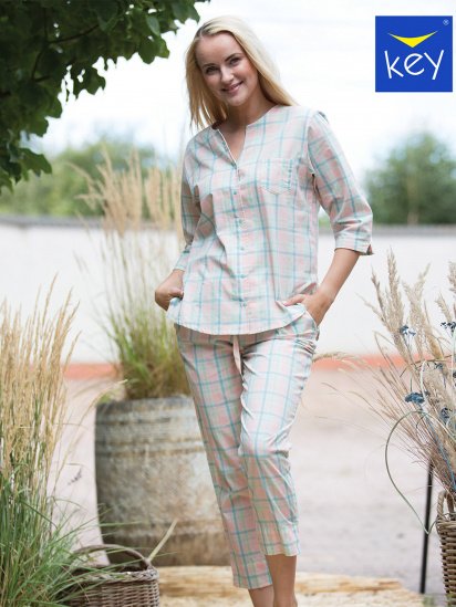 Пижама Key модель LNS 452 1 A21 Піжама жіноча-mix — фото - INTERTOP