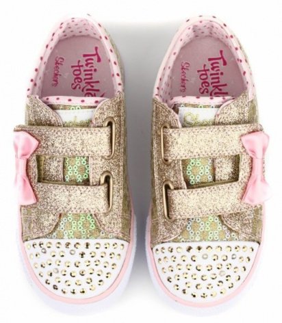 Напівчеревики Skechers Twinkle Toes модель 10284N GDPK — фото 4 - INTERTOP