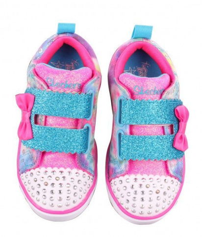 Кеды низкие Skechers Twinkle Toes: Sparkle Lite - Rainbow Cuties модель 20147N MLT — фото 7 - INTERTOP