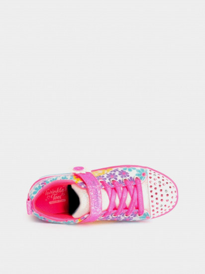 Кеди низькі Skechers Twinkle Toes®: Sparkle Lite - Super Blooms модель 314761L WMLT — фото 3 - INTERTOP