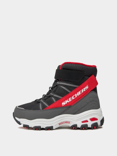 Ботинки Skechers D'Lites модель 660092L BKRD — фото - INTERTOP