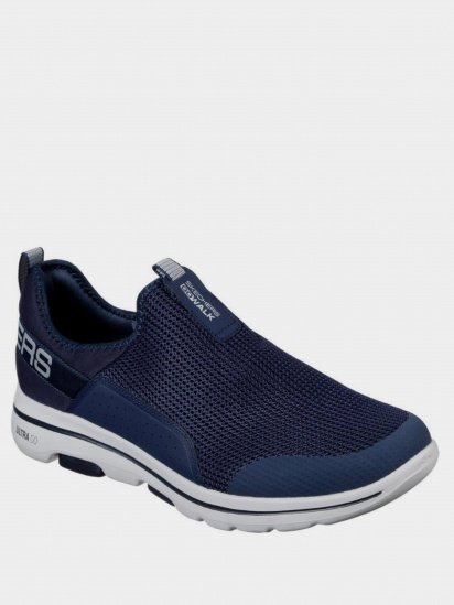 Сліпони Skechers GOWALK 5 модель 216015 NVGY — фото 5 - INTERTOP