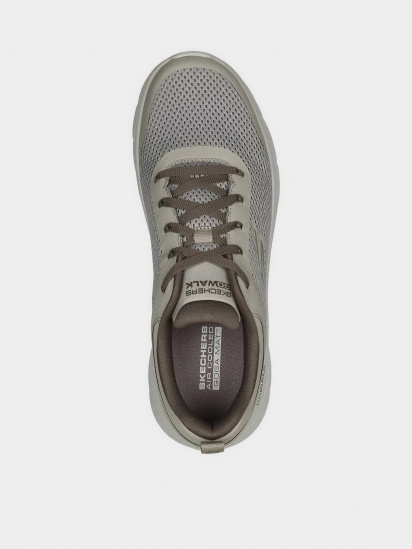 Кросівки для тренувань Skechers GO Walk Flex - Independent модель 216495 TAN — фото 4 - INTERTOP