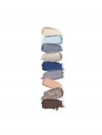 05 Blue Variations - KIKO MILANO ­Палетка тіней Glamour Multi Finish Eyeshadow Palette