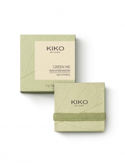 KIKO MILANO ­Подвійні тіні для повік GREEN ME модель KM000000366001B — фото - INTERTOP