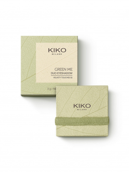 KIKO MILANO ­Подвійні тіні для повік GREEN ME модель KM000000366002B — фото - INTERTOP